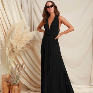 Lulus dress! Can tie it SO many different ways